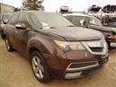 2010 Acura MDX Brown 3.7L AT 4WD #A21385